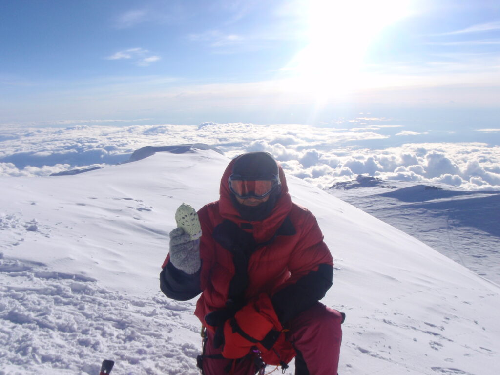 アラスカ　マッキンリーにて