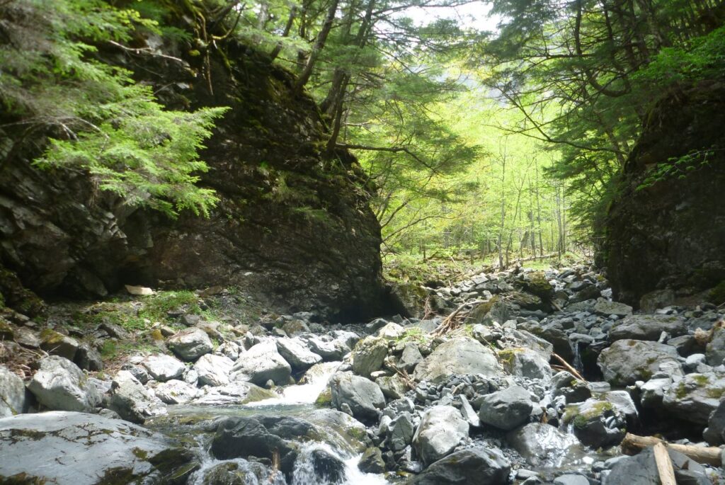 三峰川の源流